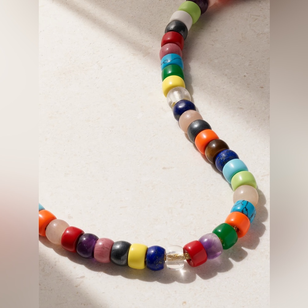 Carolina Bucci, FORTE Beads Rainbow Necklace - Picture 5 of 7